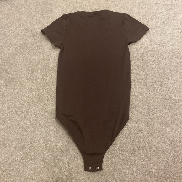 Aritzia Body Suit in Rich Mocha Brown - Picture 3 of 3